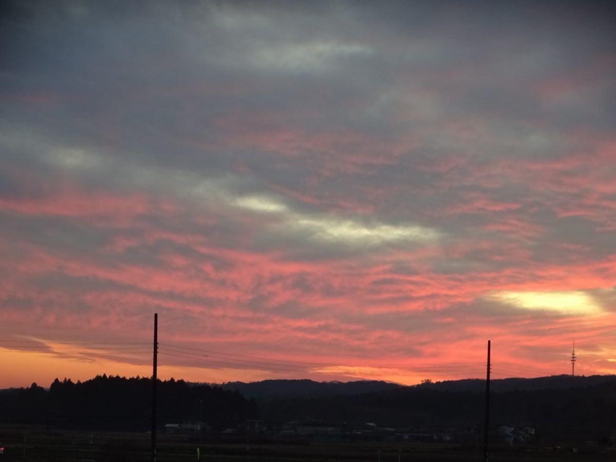 1226夕焼け